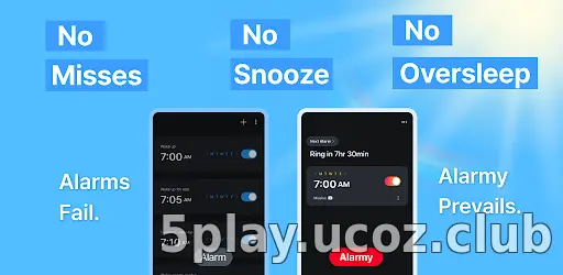 Alarmy - Alarm Clock & Sleep