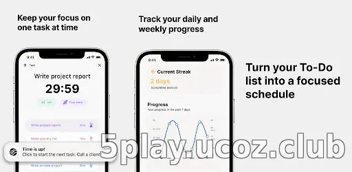 FlowStack - Focus task timer