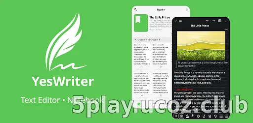 YesWriter - Writing, Notes