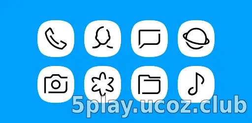 Whiux White - Icon Pack