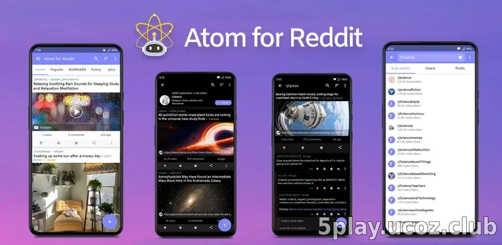 Atom for Reddit